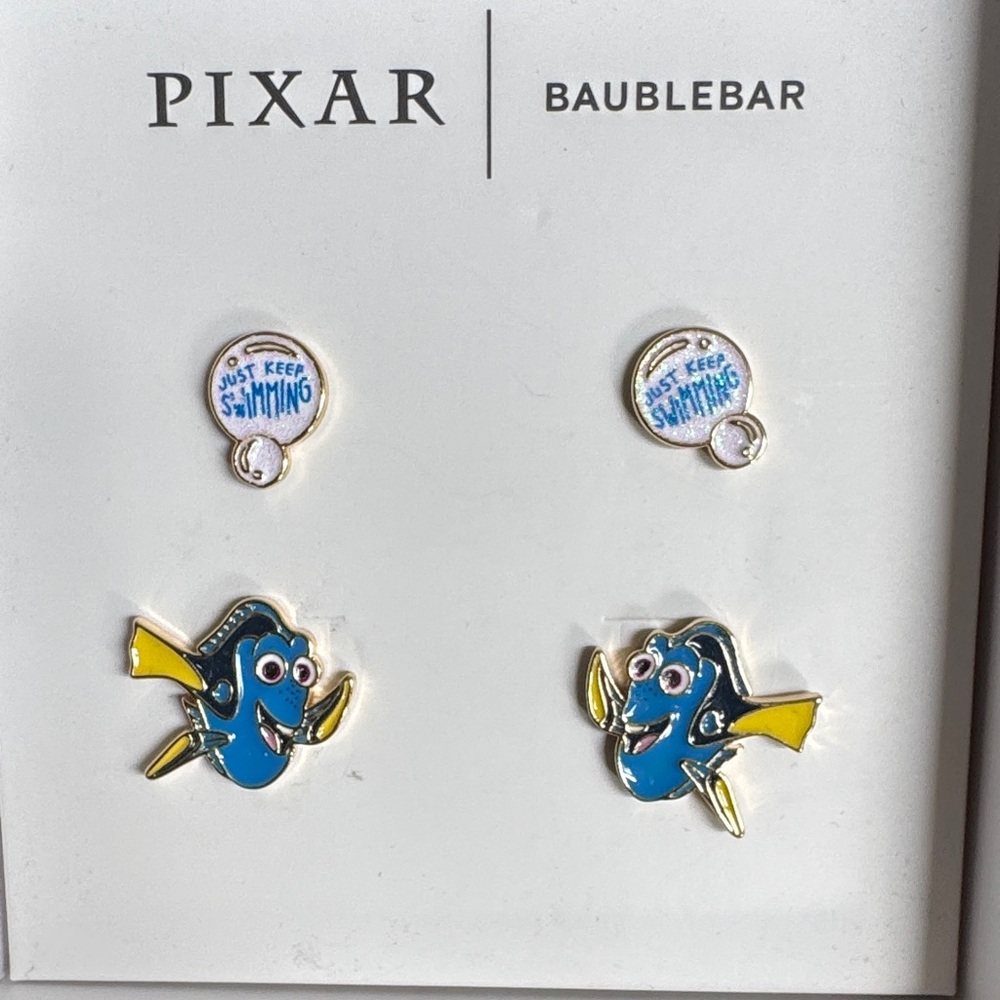 Pixar BaubleBar Dory Earrings